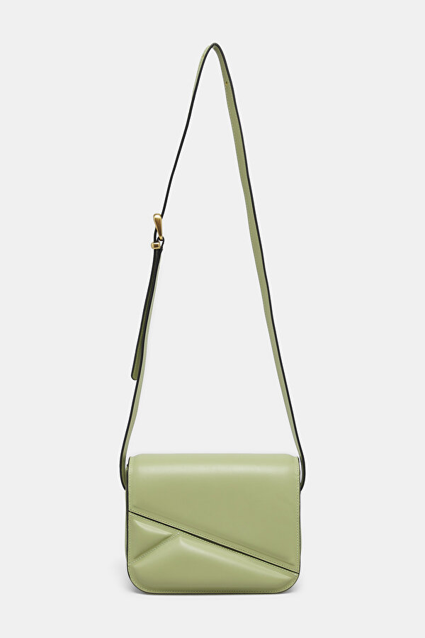 WATER GREEN LEATHER BAG 2